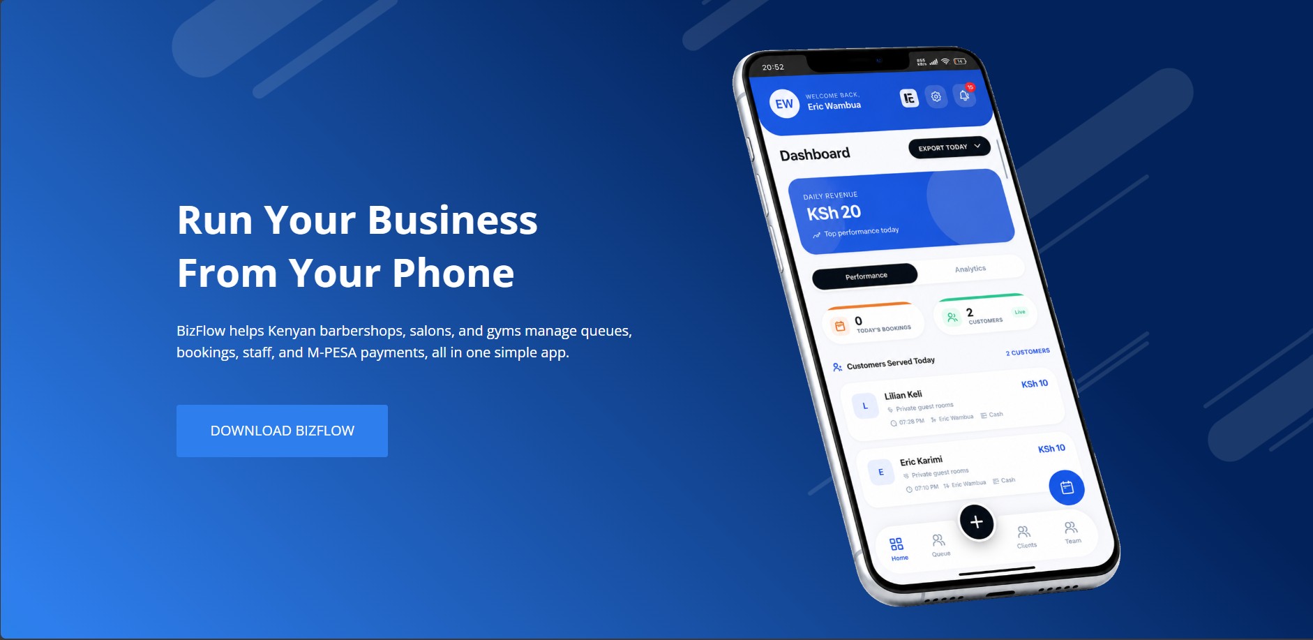 BizFlow Multi-tenant SaaS App