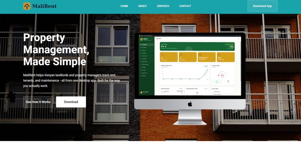 MaliRent Property Management App